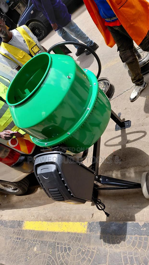 200l Pacwel Concrete Mixer Electric - thumbnail 4