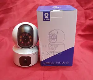 Ipc-V380-V9l Double Lens Wifi Indoor V380 PTZ Smart Camera
