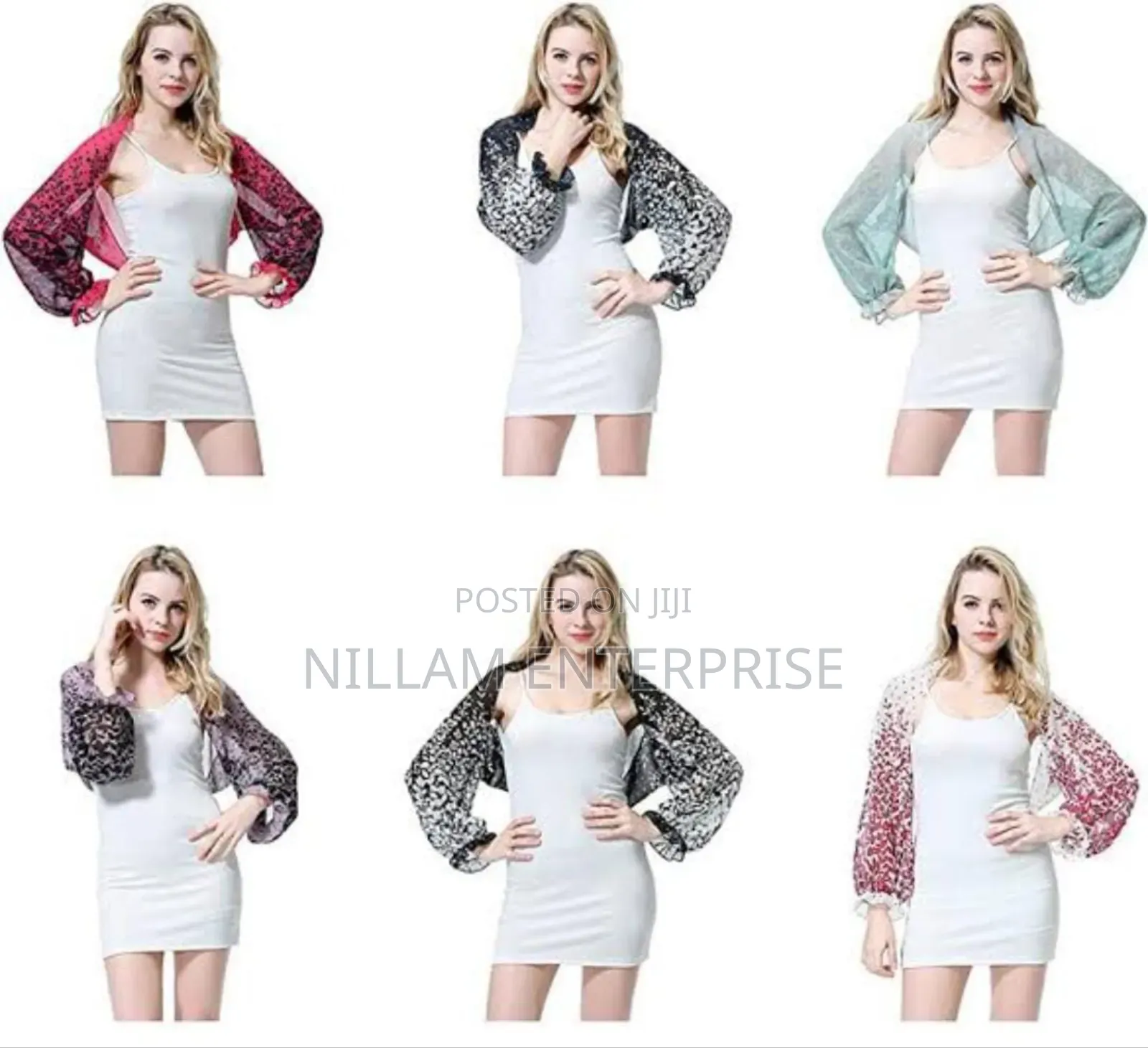 Ladies Chiffon Sleeve Cover/Sun Screen Sleeves Cover*