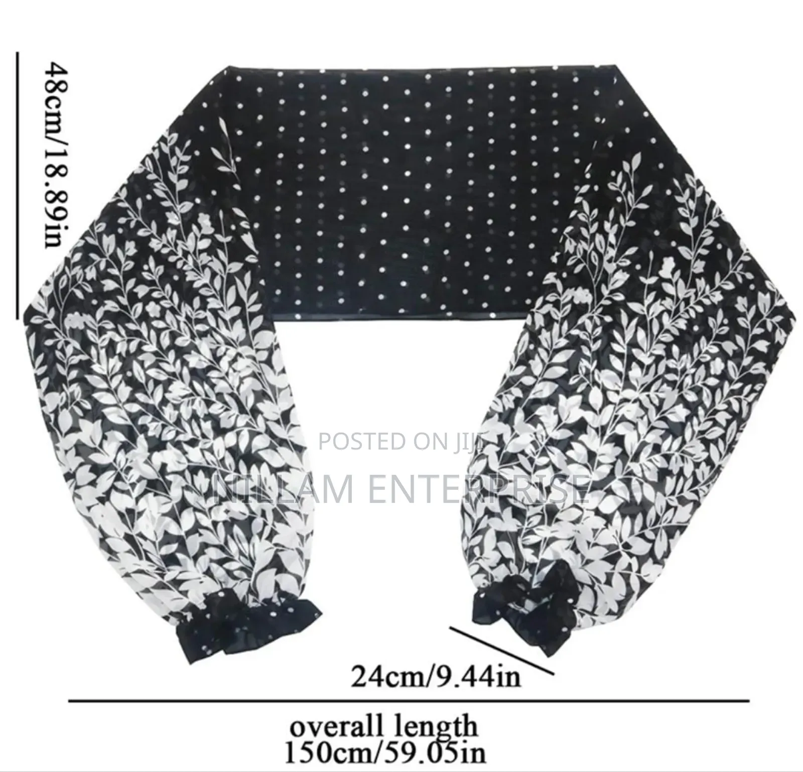 Ladies Chiffon Sleeve Cover/Sun Screen Sleeves Cover*