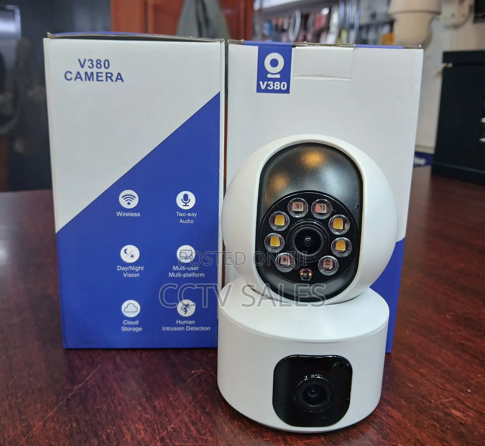 Two Way Audio Indoor Smart Wifi Camera