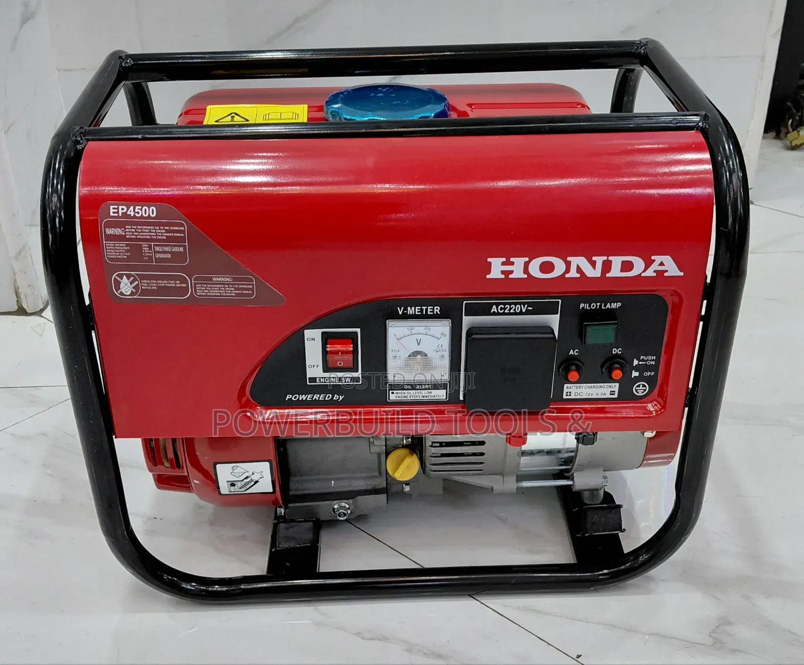 Honda 4.5kva Petrol Powered Generator
