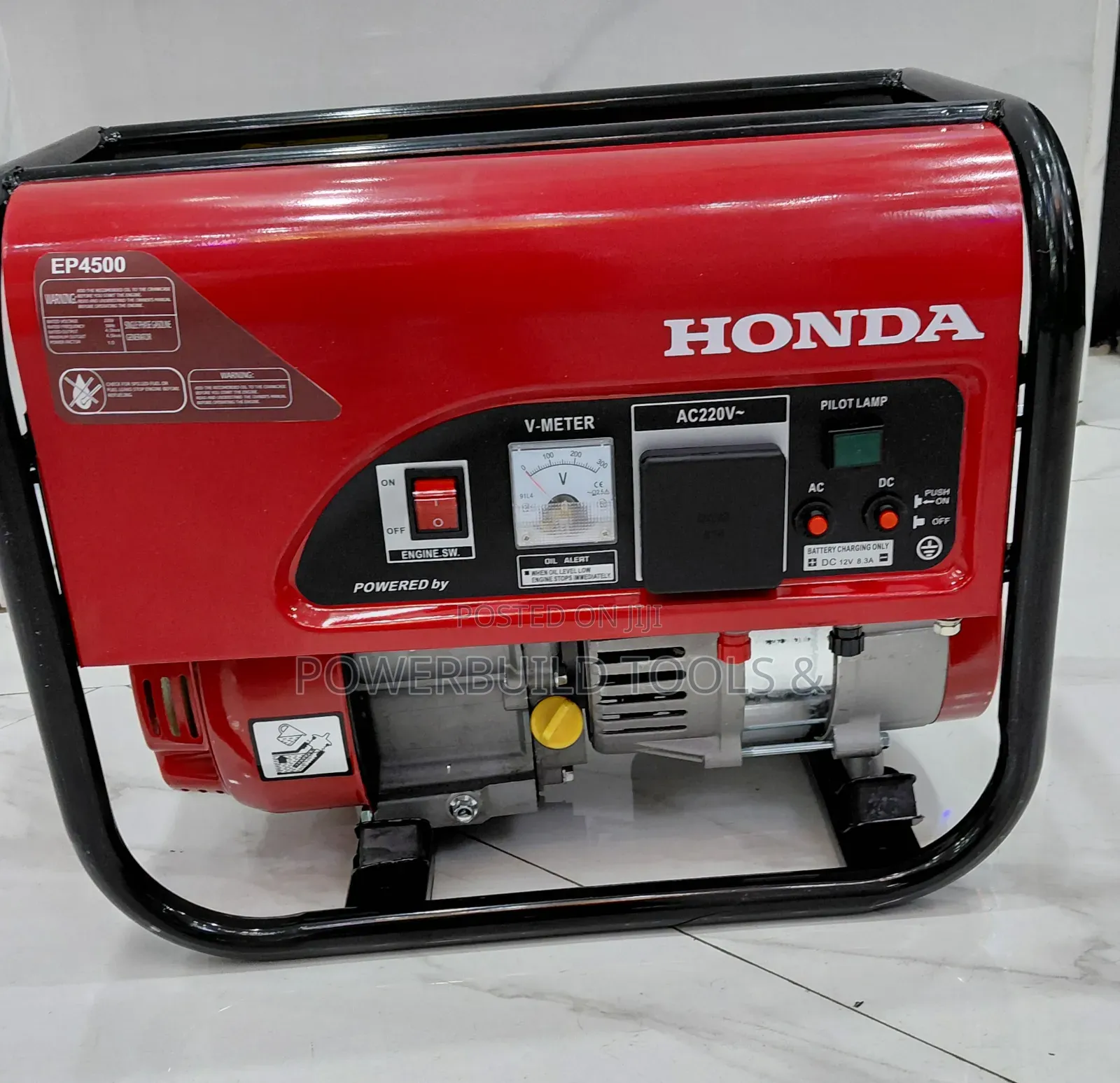 Honda 4.5kva Petrol Powered Generator