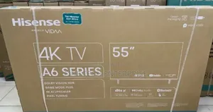 55" A6 Hisense Smart Tv 4k