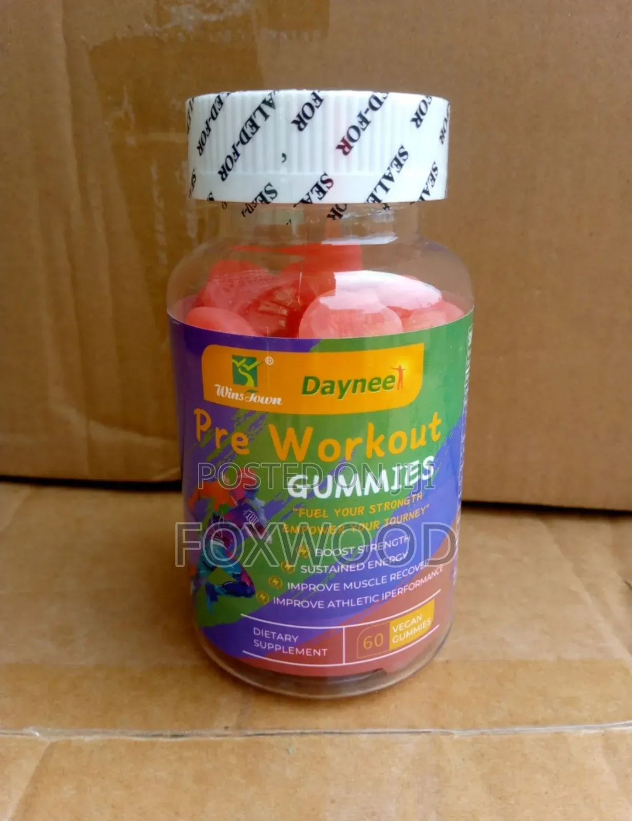 Wins Town Daynee Pre Workout Gummies