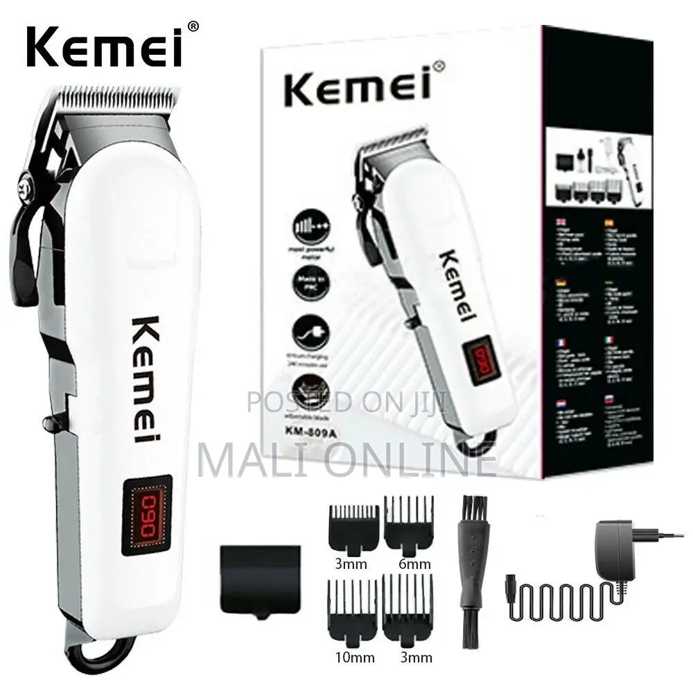Kemei 809a Professional Hair Clippers & Trimmer Cordless& Rechargeable