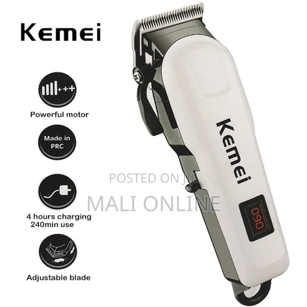 Kemei 809a Professional Hair Clippers & Trimmer Cordless& Rechargeable