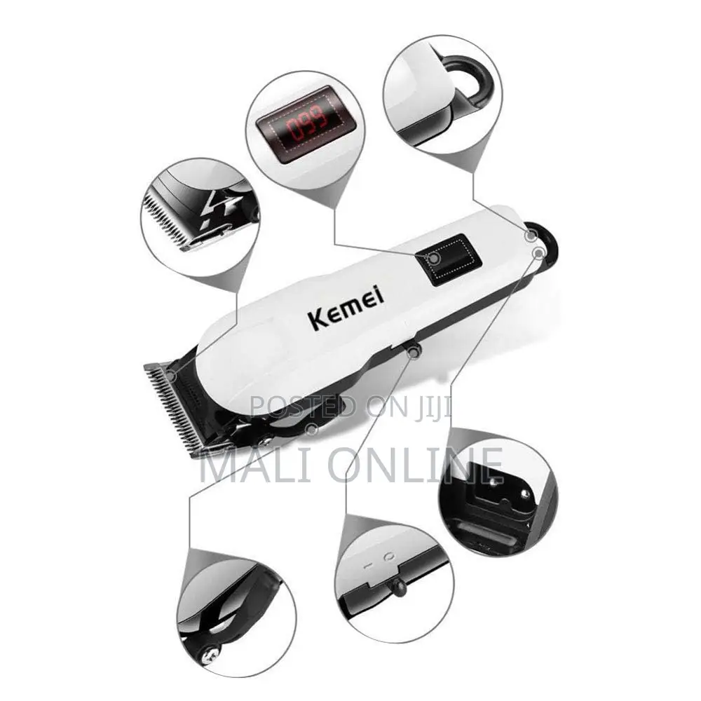 Kemei 809a Professional Hair Clippers & Trimmer Cordless& Rechargeable