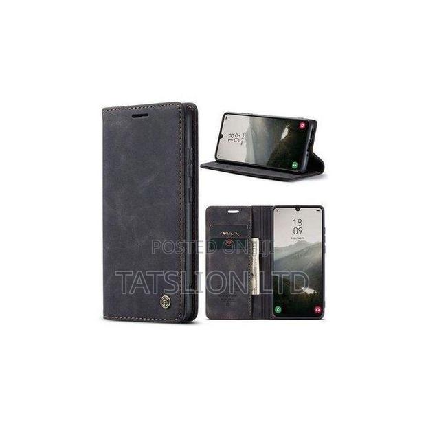 Samsung A17 Leather Flip Case Cover - main view