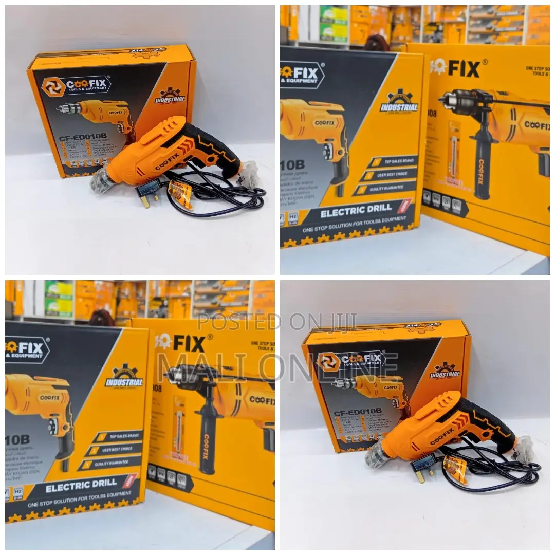 Coofix Cf-ed010b Electric Drill Professional Industrial Power Drill
