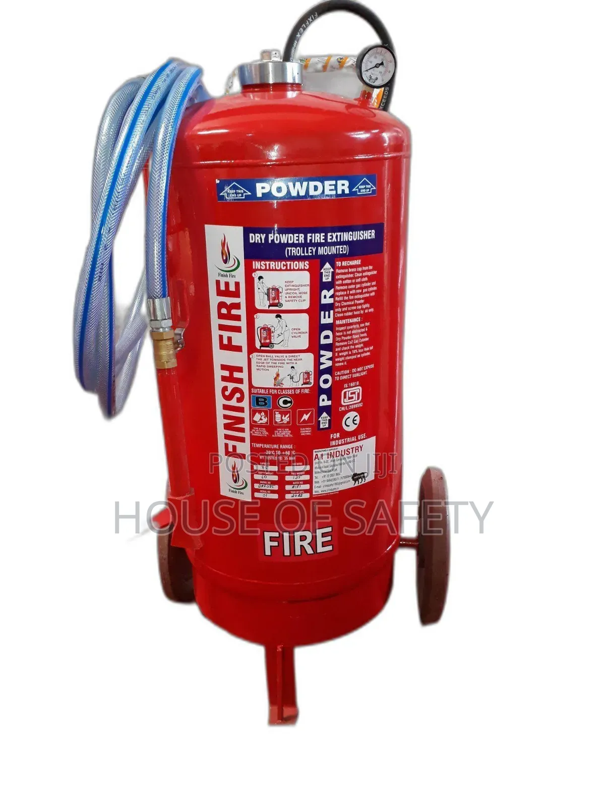 Trolley Dry Powder 25kg