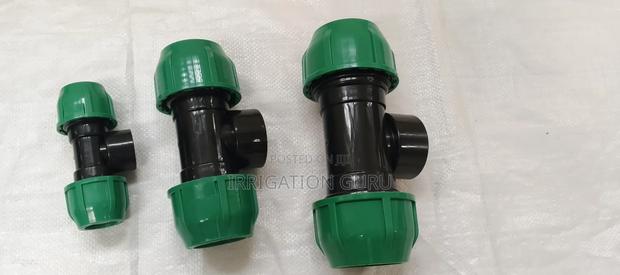 50mm Poly Female Tee - main view