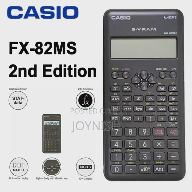 Fx 82ms Casio Calculator - main view