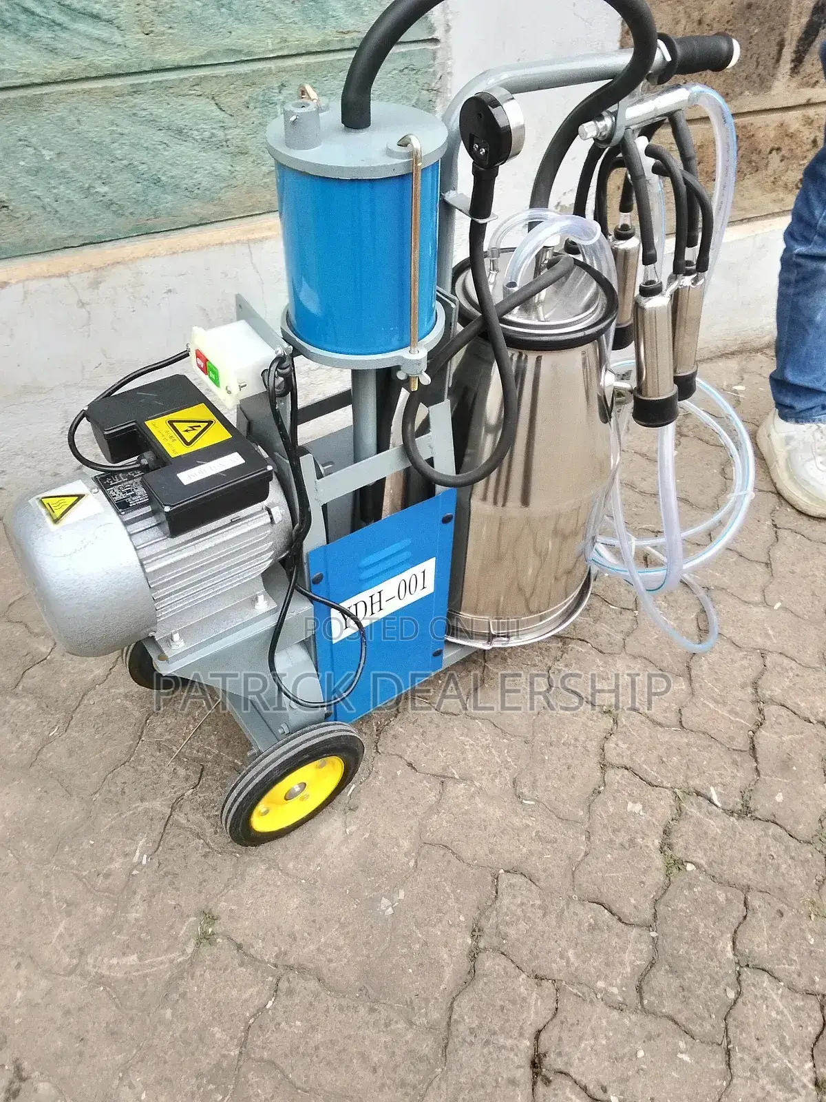 Single Drum Milking Machine