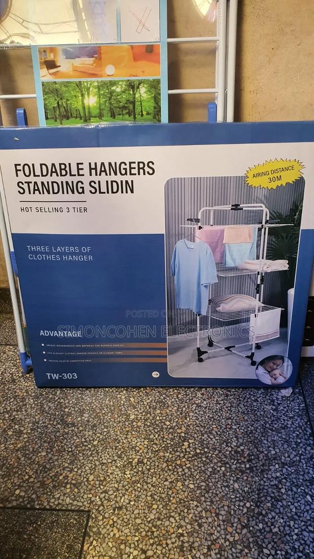 Foldable Clothes Drying Rack - thumbnail 2