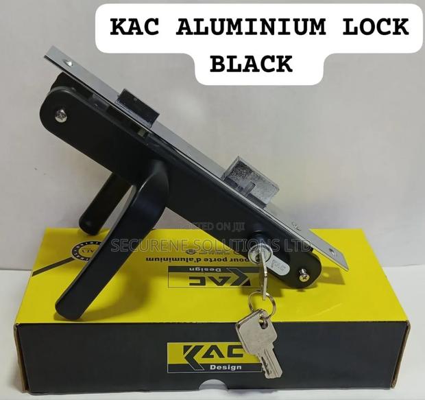 Kac Aluminium Lock in Black - main view