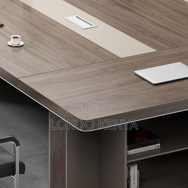 Office Table : Executive Boardroom Table – 3m Length - thumbnail 3