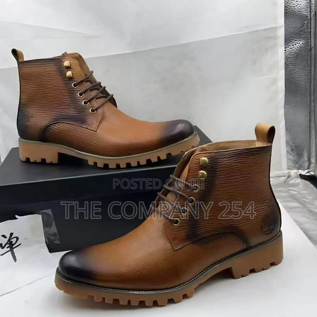 Quality Leather Timberland Clarks High Official High Boot Shoes - thumbnail 5