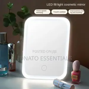 Rechargeable Led Makeup Mirror, Dimmable Light, Portable
