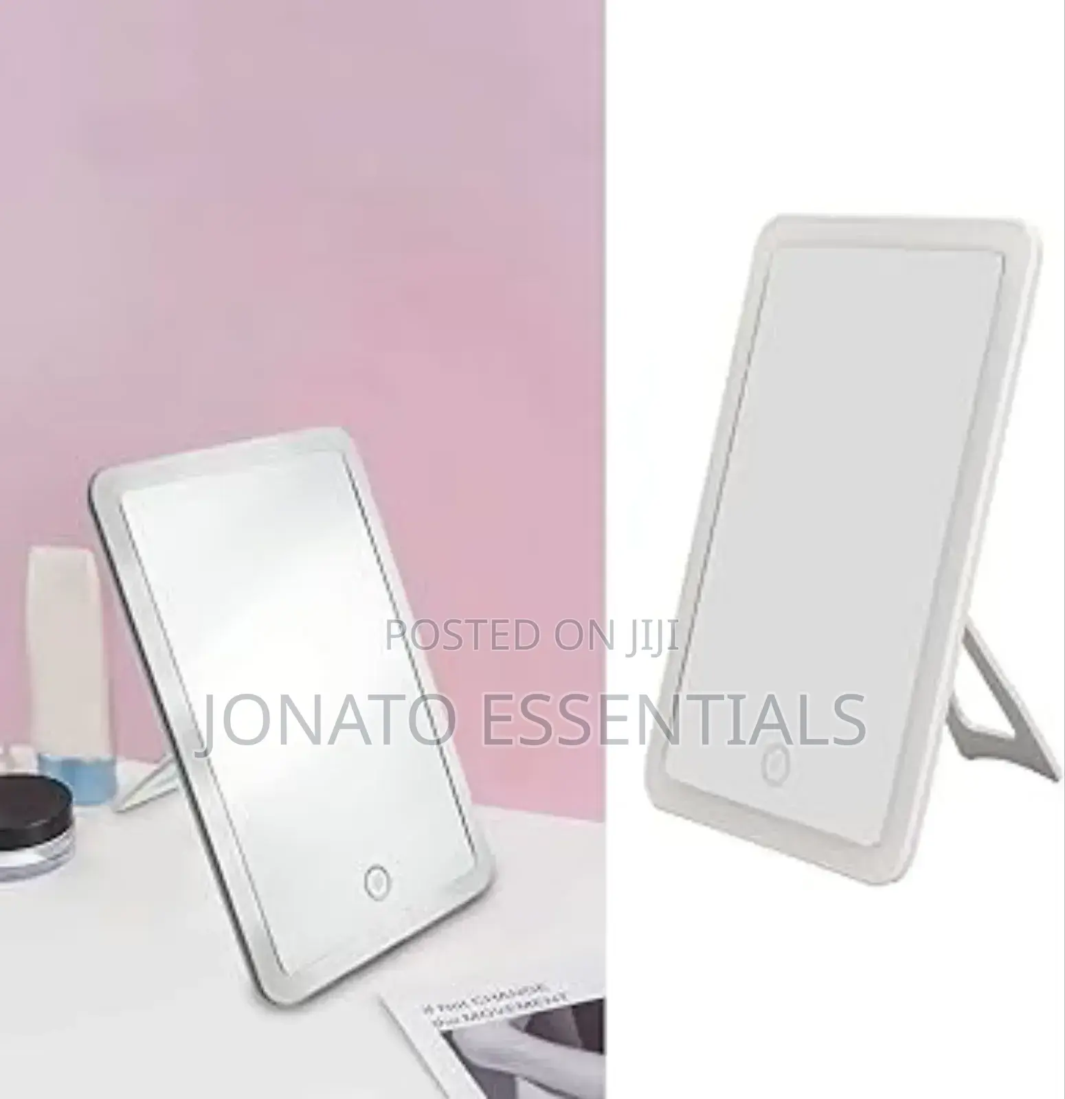 Rechargeable Led Makeup Mirror, Dimmable Light, Portable