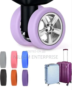 Silicone Luggage Wheel Covers 8pcs Set