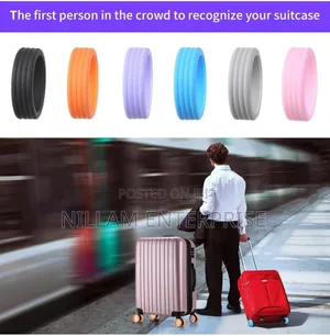 Silicone Luggage Wheel Covers 8pcs Set