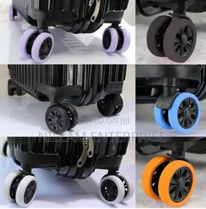 Silicone Luggage Wheel Covers 8pcs Set