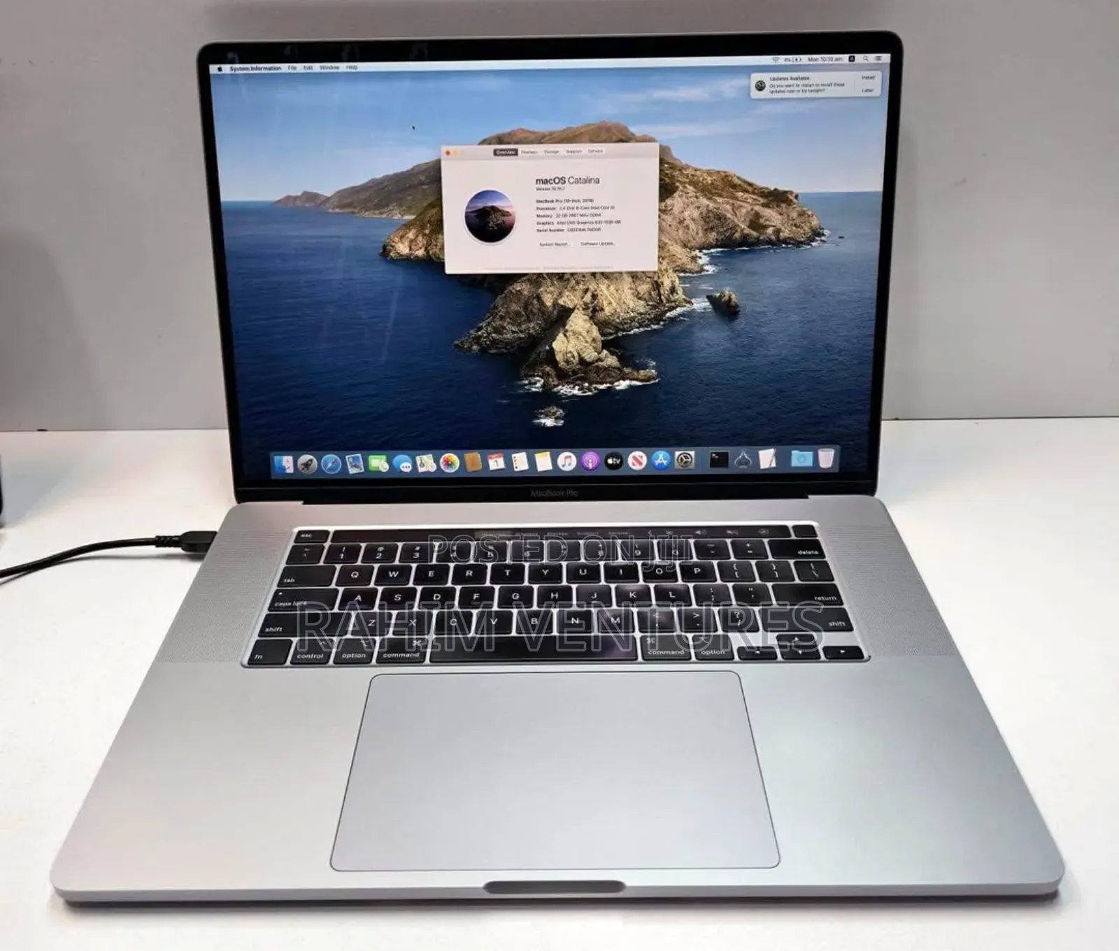 Laptop Apple MacBook Pro 2019 16GB Intel Core i9 SSD 1T