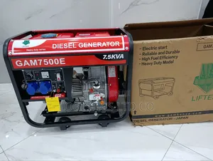 Lifter Gam7500e 7.5kva Heavy Duty Diesel Generator