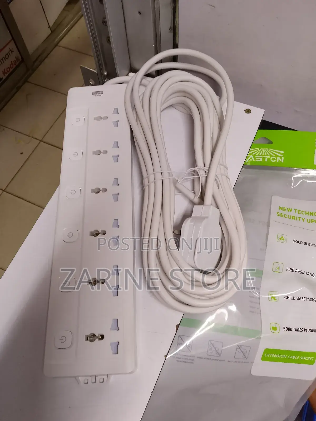 Caston 6 Ways Corded 10metres Child Safety 2500watts