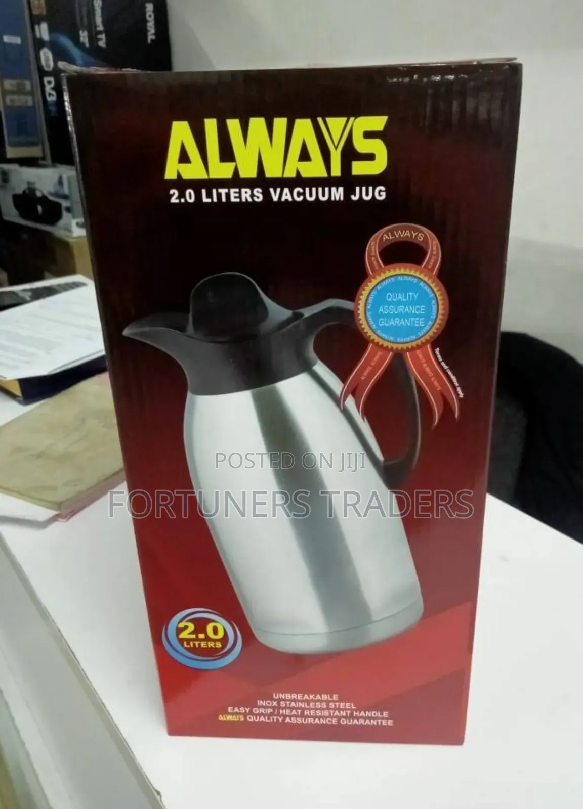 2ltrs Unbreakable Flask Always