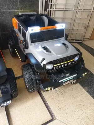 Grey Raptor Suv-Electric Kids Jeep