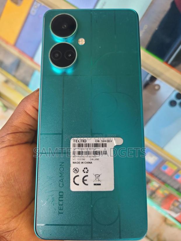 Tecno Camon 19 128 GB Blue - main view