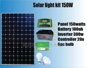 150watts Solar Fullkit All Weather