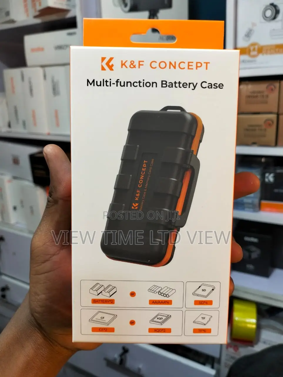 K F Concept Camera Battery Sd Card Holder