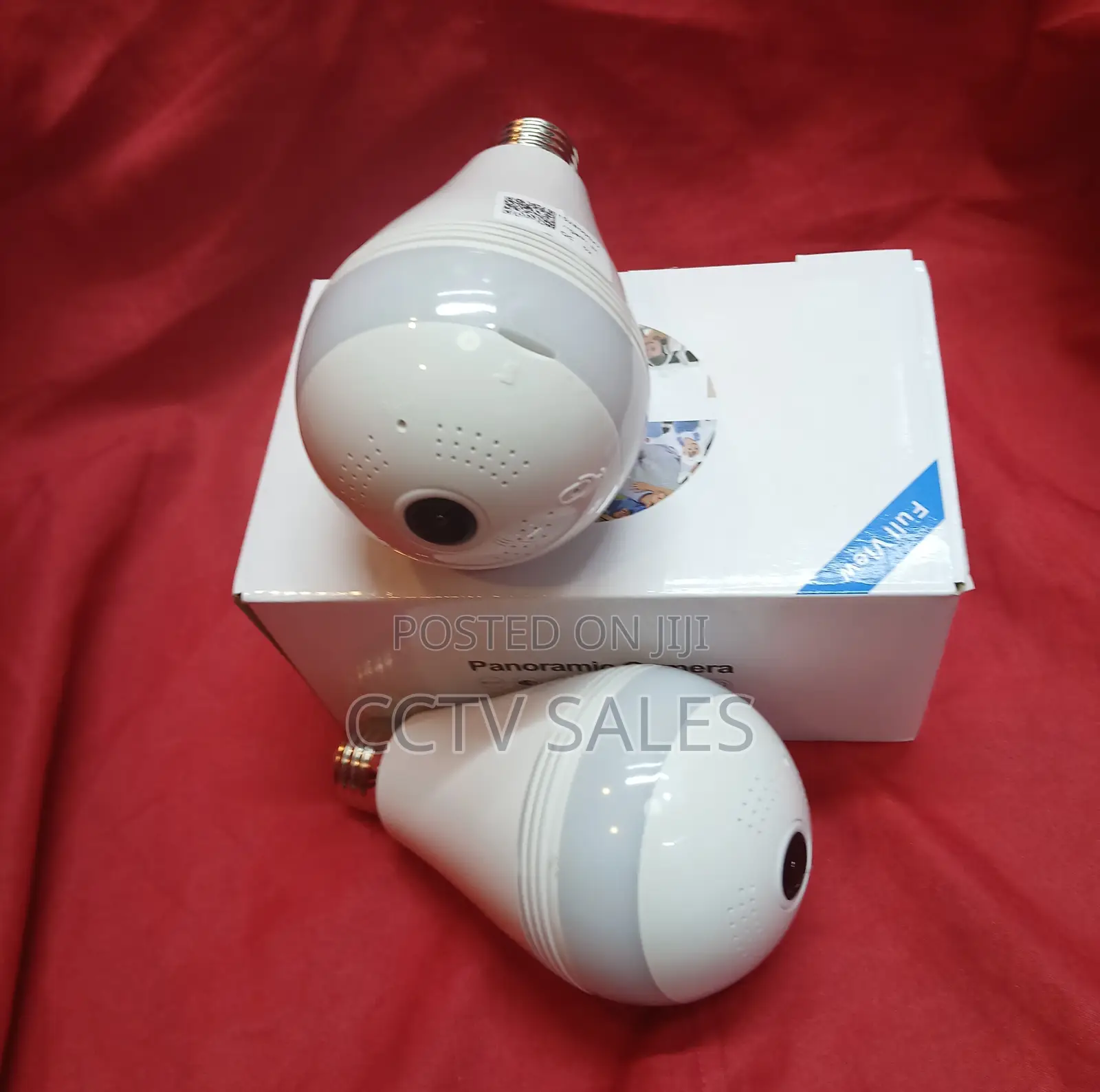 Panorama 360 Degree View Wireless Wifi Bulb Camera