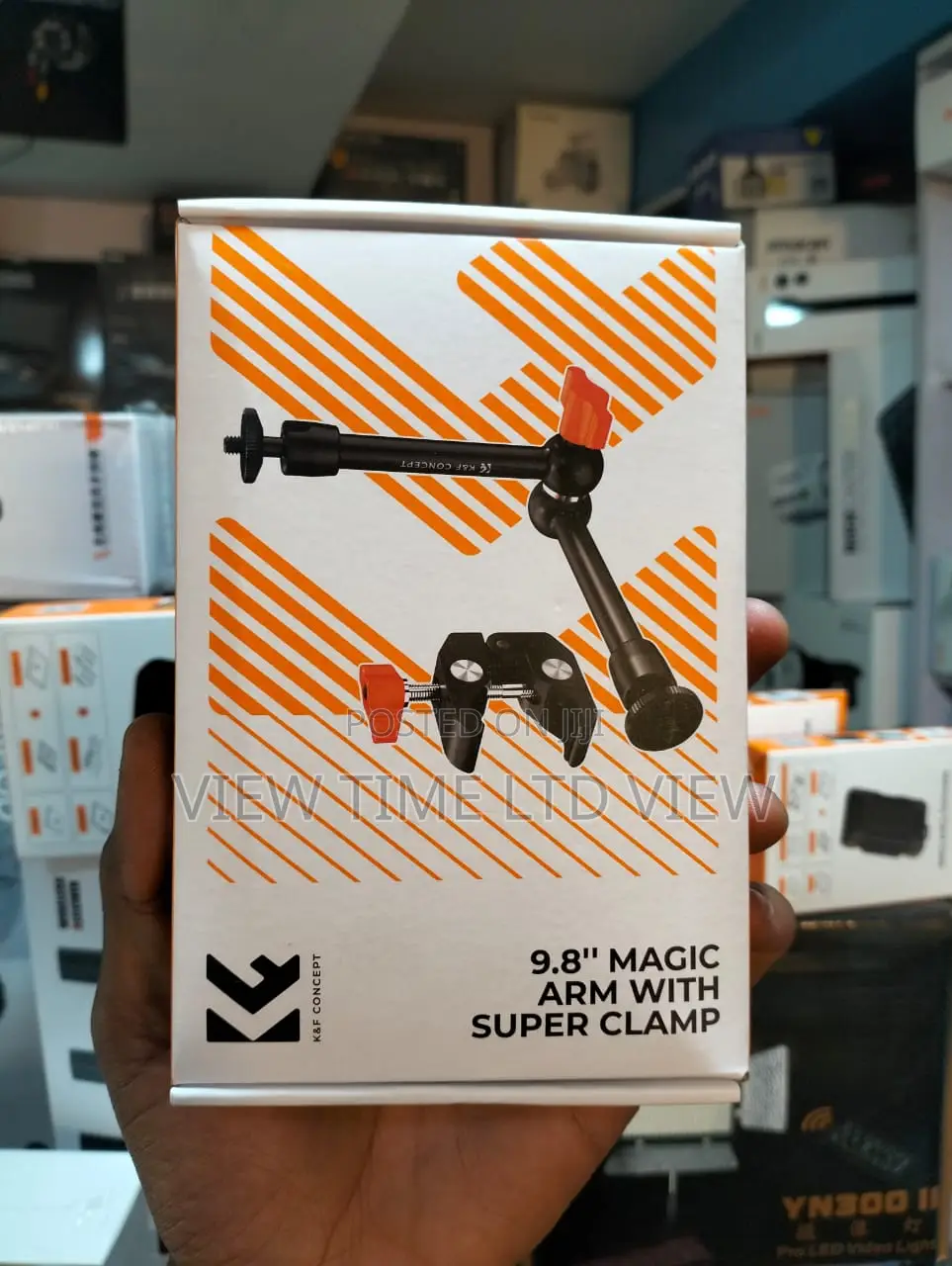 K F Concept 11" Magic Arm Clamp Kit Articulating Magic Arm