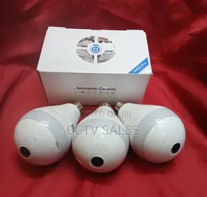 Best 360 Degree View Wireless Wifi Bulb Camera1080p Video