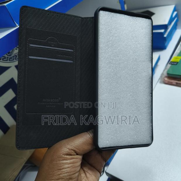 Realme C50 Richboss Leather Flip Cover - thumbnail 3