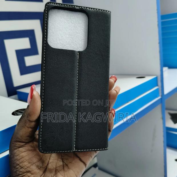 Realme Note 60 Richboss Leather Flip Cover - thumbnail 2