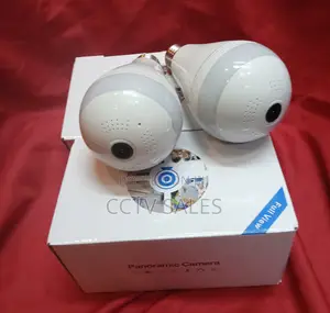 Generic Bulb Wifi Nanny Camera 360 Degree With Led Bulb