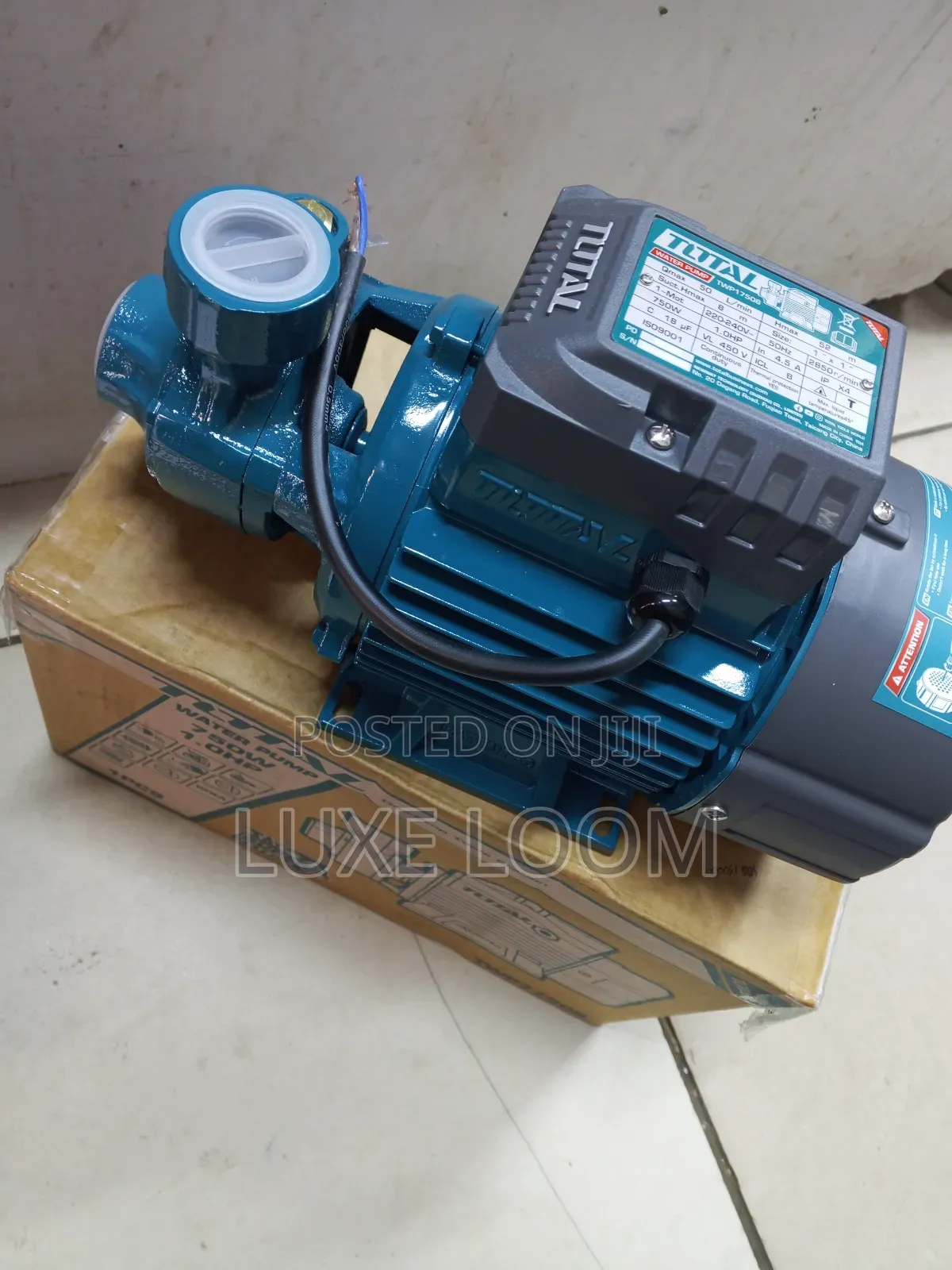Total 1hp Water Pump