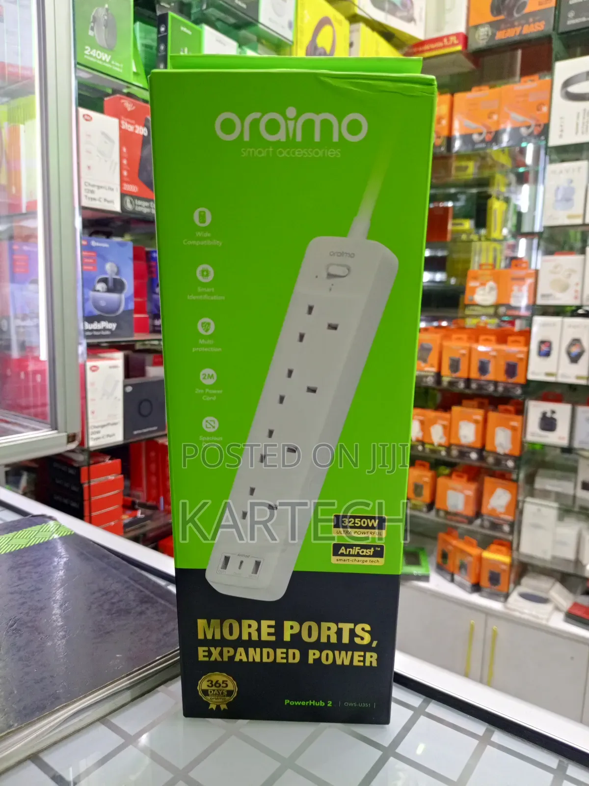 Oraimo Powerhub 2, a Smart Fast Charging Station