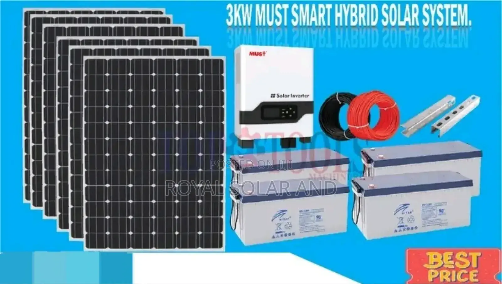 3.2kw Solar Hybrid System