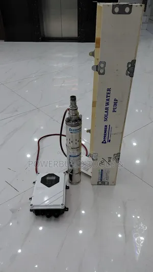 Premier Dc Solar Submersible Pump 120m Head 600w