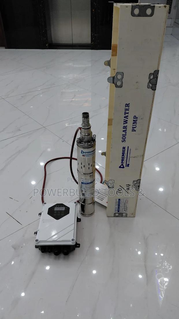 Premier Dc Solar Submersible Pump 120m Head 600w