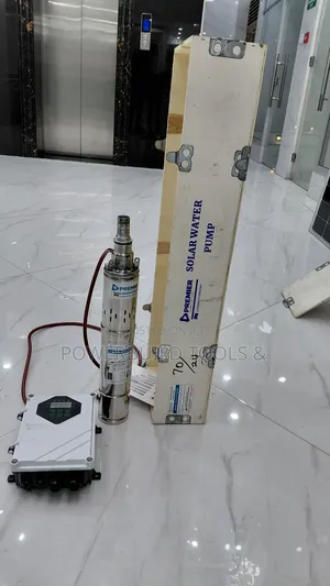 Premier Dc Solar Submersible Pump 120m Head 600w
