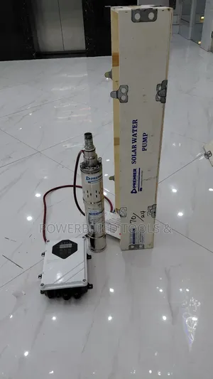 Premier Dc Solar Submersible Pump 120m Head 600w