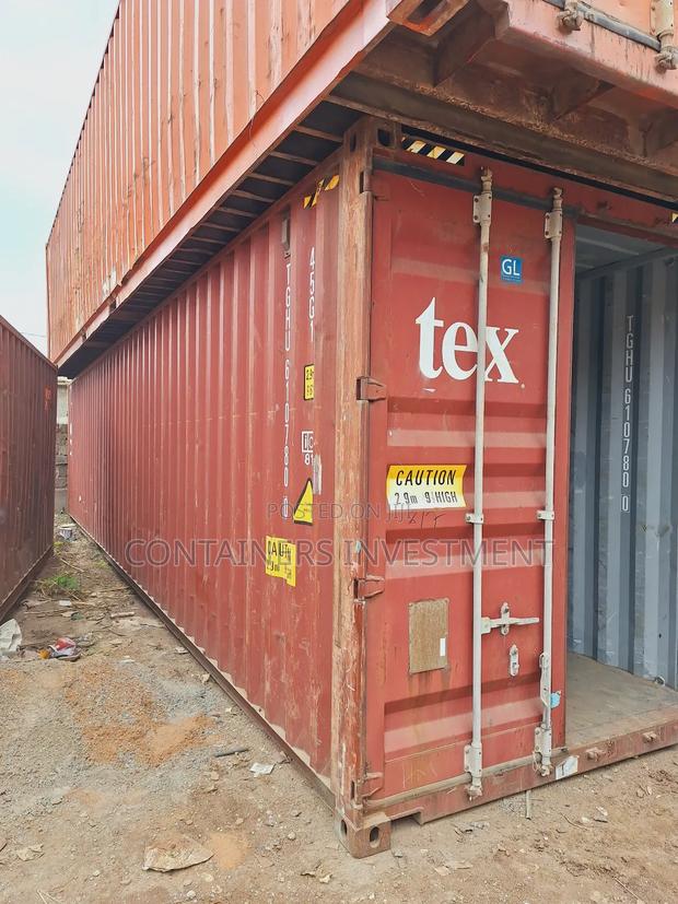 40ft Empty Container – Ideal for Storage, Office, or Home Conversion"