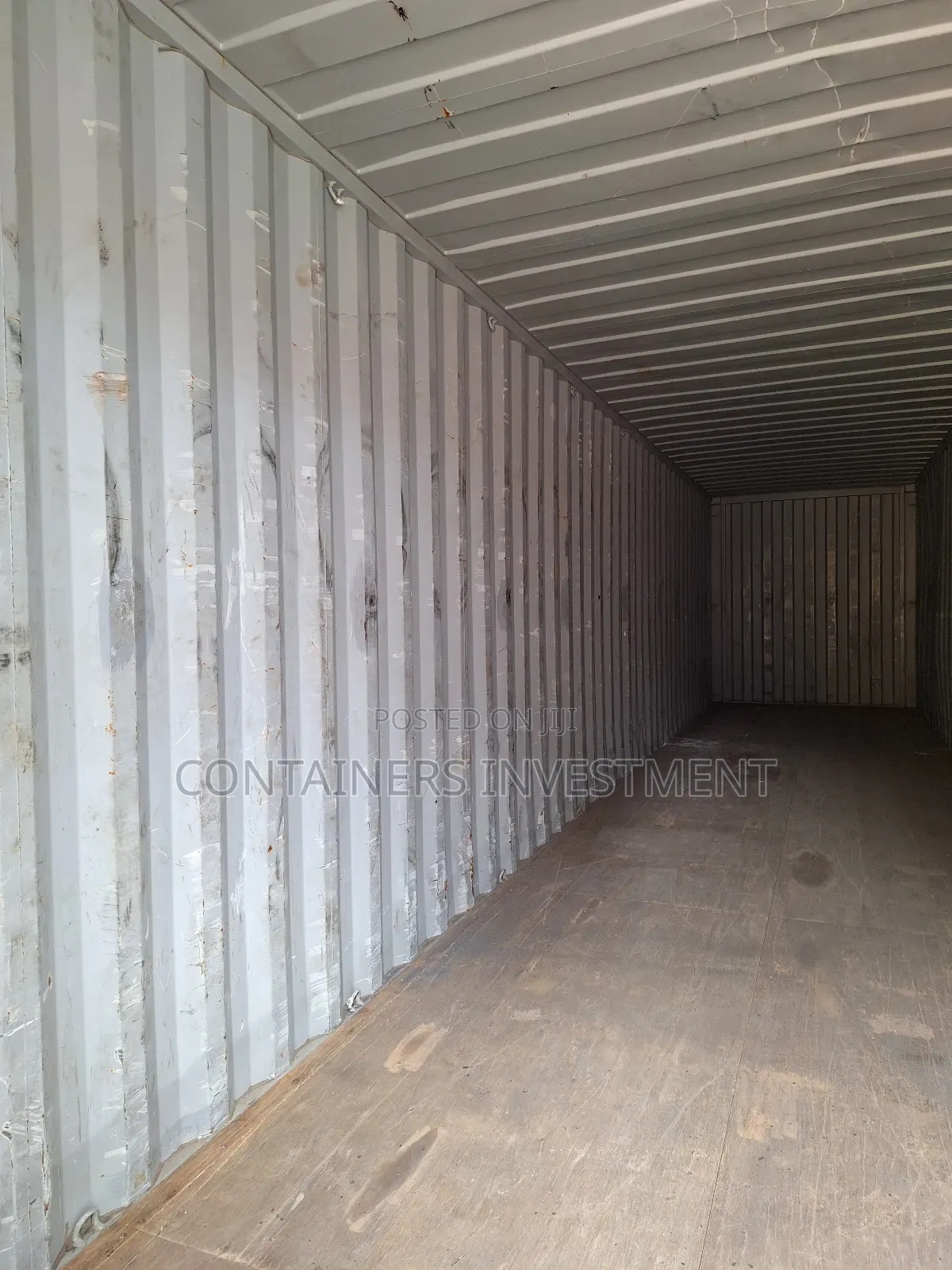 40ft Empty Container – Ideal for Storage, Office, or Home Conversion"